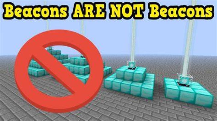 Why is my beacon not working minecraft