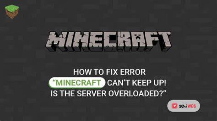 Why is my minecraft server overloaded