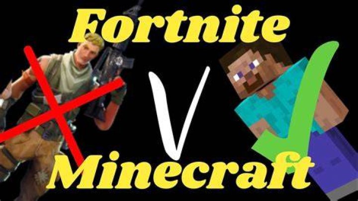 Why minecraft is better than fortnite
